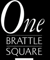 One Brattle Square's logo part of the branding designs made by Coco Raynes Associates, Inc.