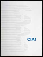 Brochure with logo of CIAI, a Voice recognition software for physicians | CRA Graphic Design Consultancy